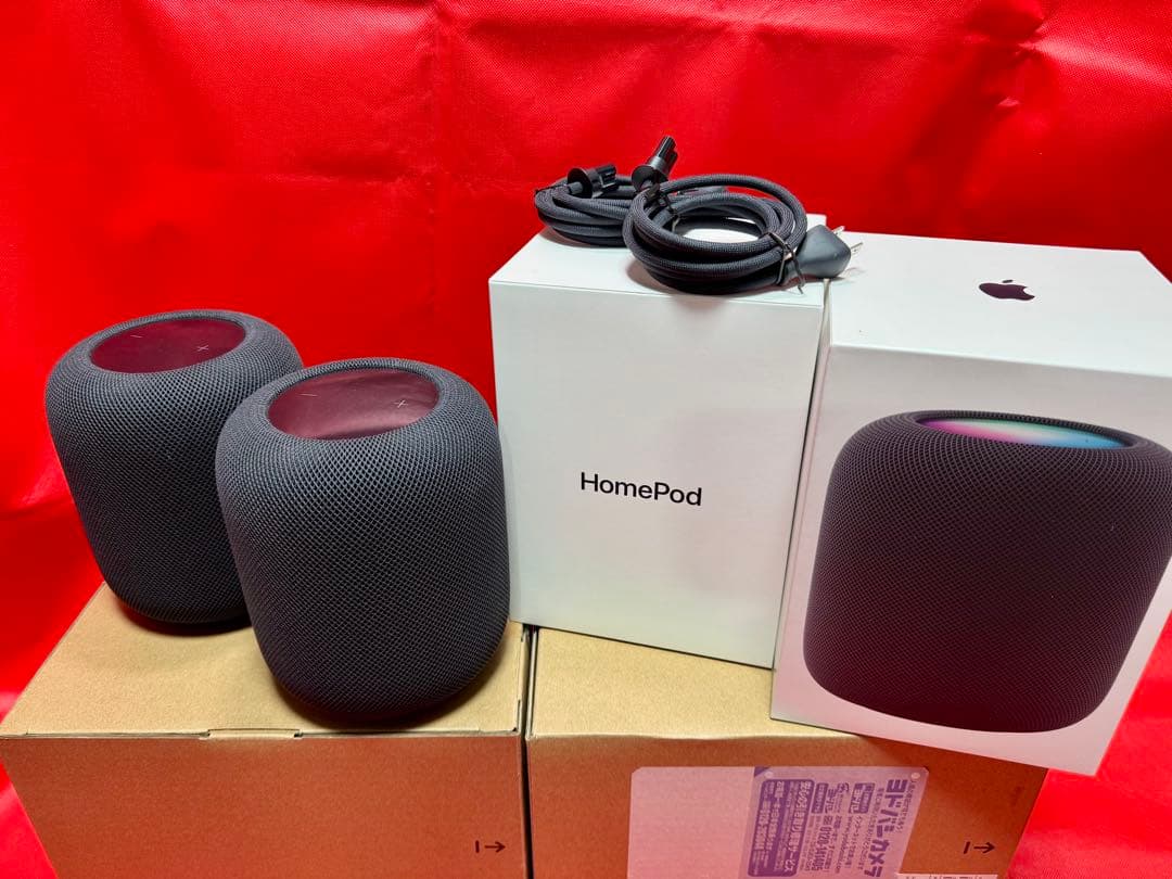 【極美品】Pod 第2世代 MQJ73J/A　ミッドナイト　元箱・外箱 Apple HomePod 第2世代 MQJ73J/A [ミッドナイト] 価格比較 - 価格.com