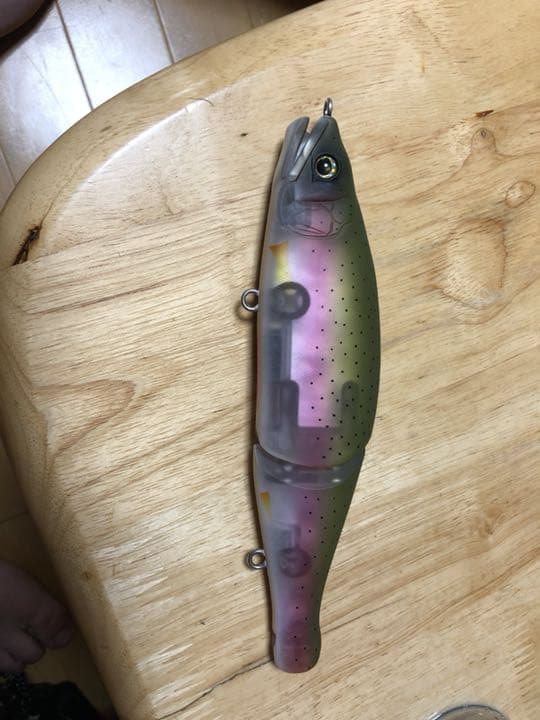 非売品 ジョインテッドクローMagnum ニジマスカラー GAN CRAFT [HIGH POTENTIAL ORIGINAL LURES]