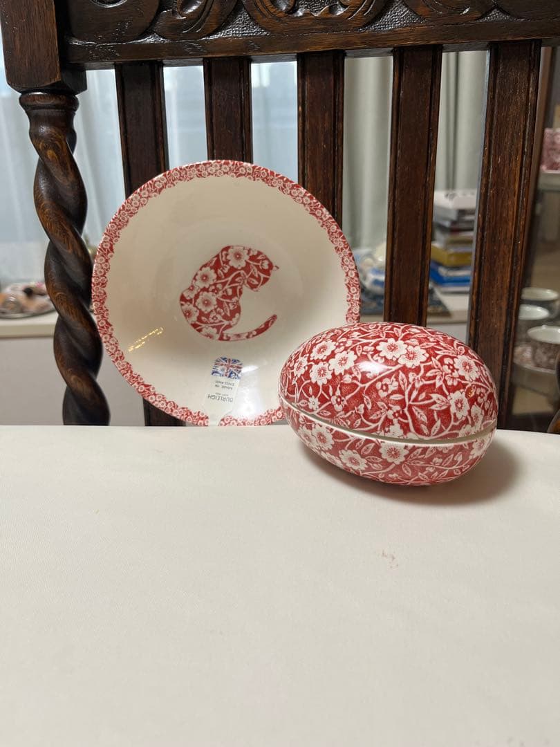 新品バーレイ burleighレアなキャリコエッグケース、キャリコキャット