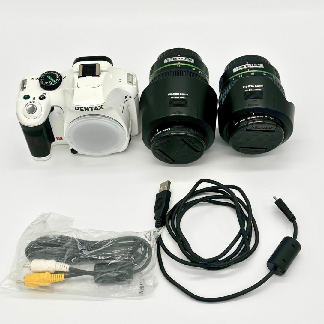 PENTAX K-x 2ズーム18-55mm / 50-200mm ジャンク - メルカリ