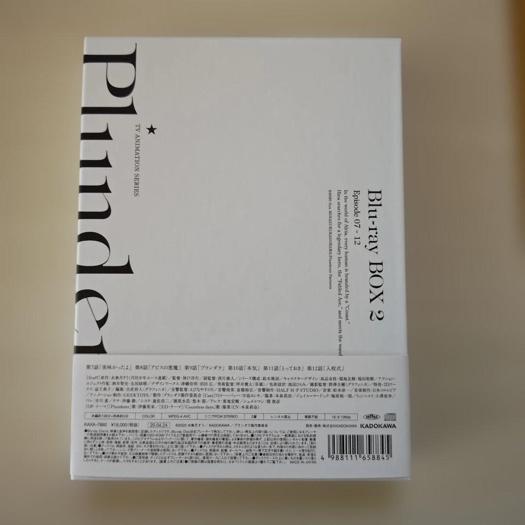 「プランダラ Blu-ray BOX 第１巻～第４巻」（完結）