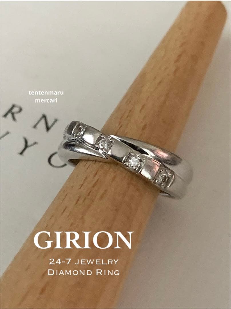 ギリオン24-7 ☆K10WG 0.13ctダイヤモンドリング☆健康ジュエリー 楽天市場】ギリオン 24-7 K18PG ピンクゴールド リング ダイヤモンド