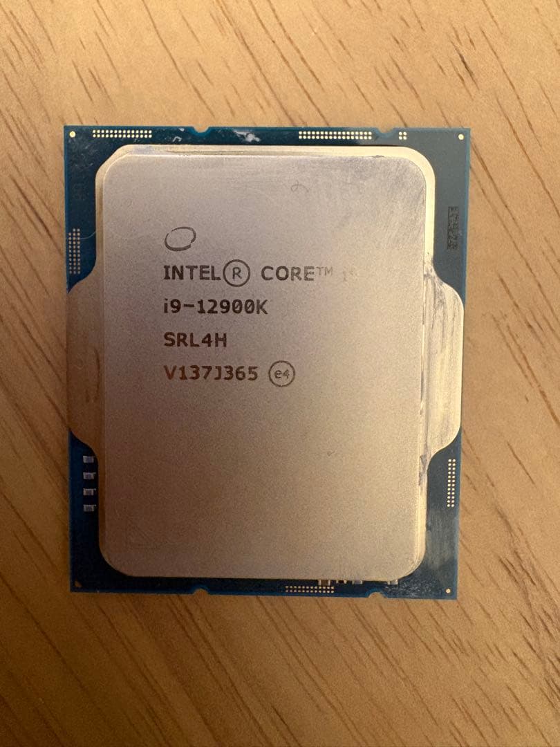 値下げ] Intel Core i9-12900Kジャンク - メルカリ