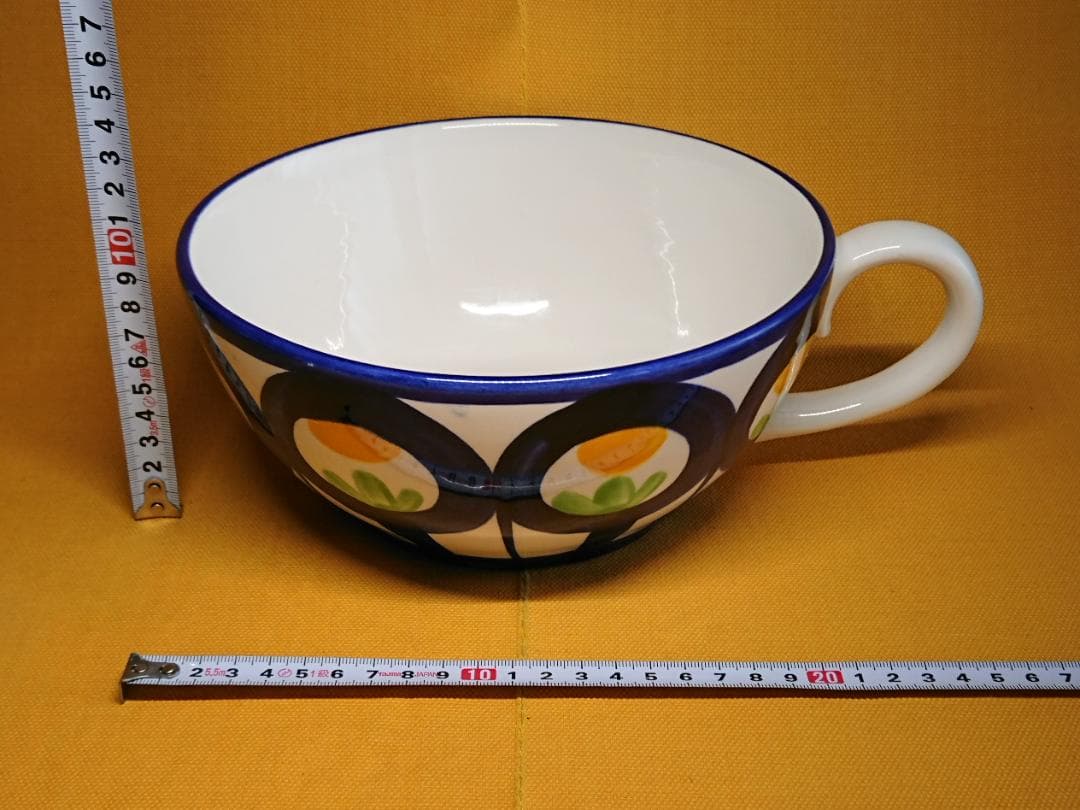 美品】花器 大型 カップ 陶器 置物 インテリア 工芸品 美術品 A1318