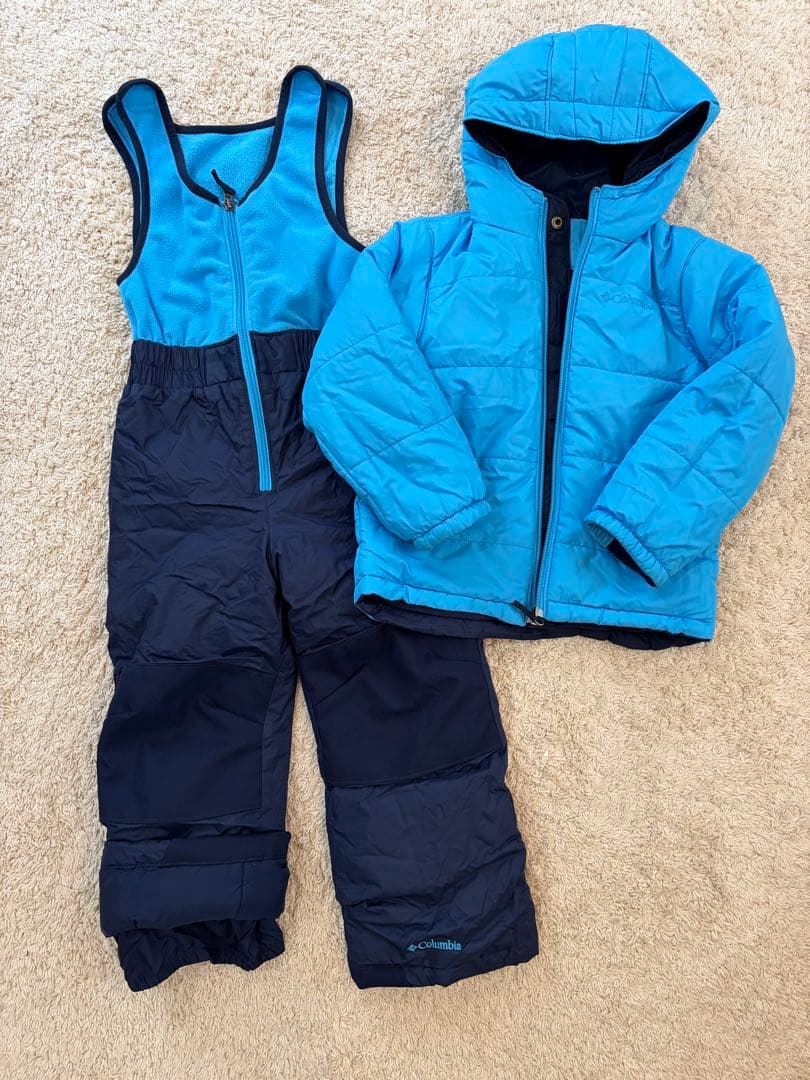 Columbia 子ども用スキーウェアセット 100-110 - メルカリ