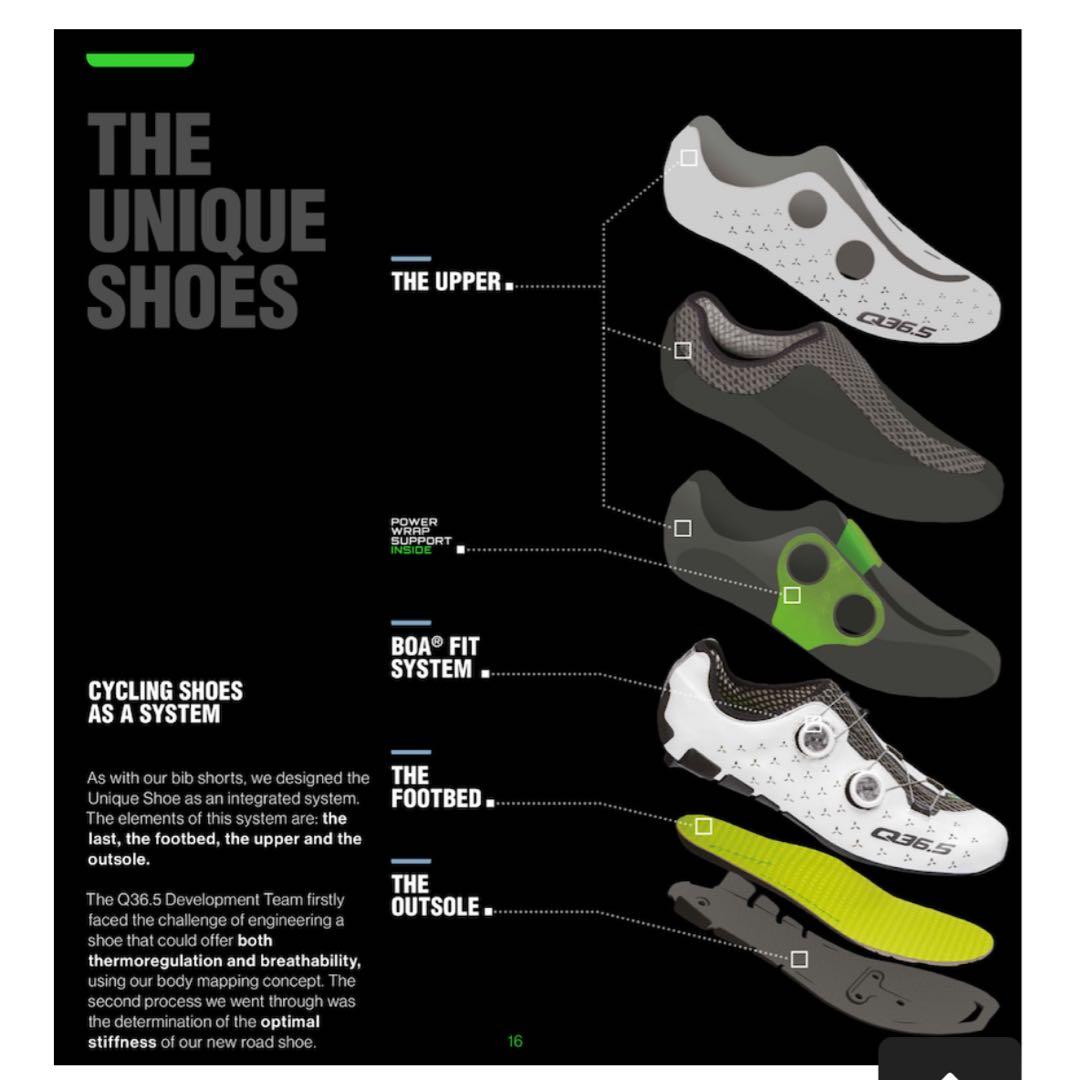Q36.5 ユニークロード　ホワイト　EU42サイズ 26.5〜27.0cm