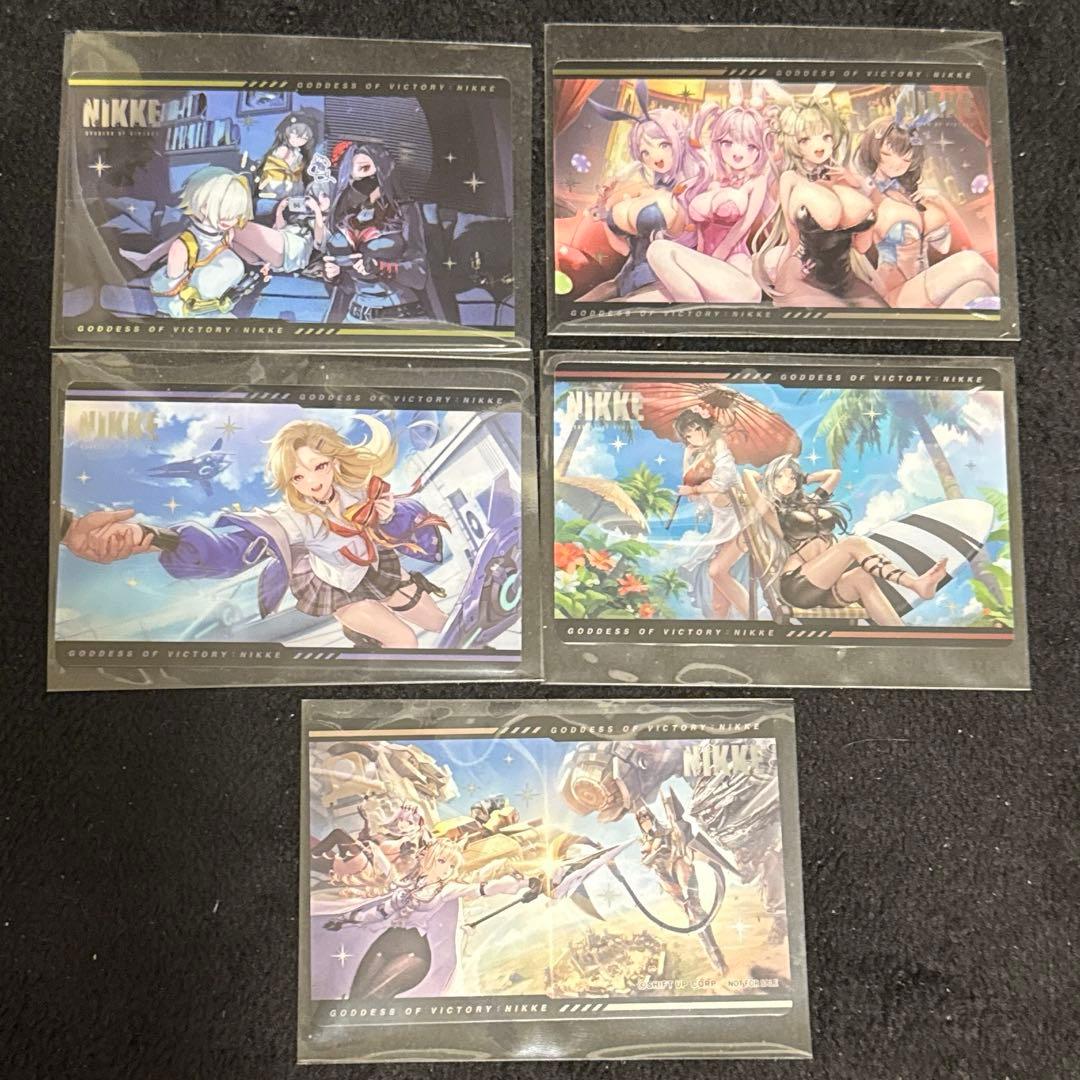 勝利の女神ニケ nikke エリア防衛戦3rd 特典 メタルカード 全5種