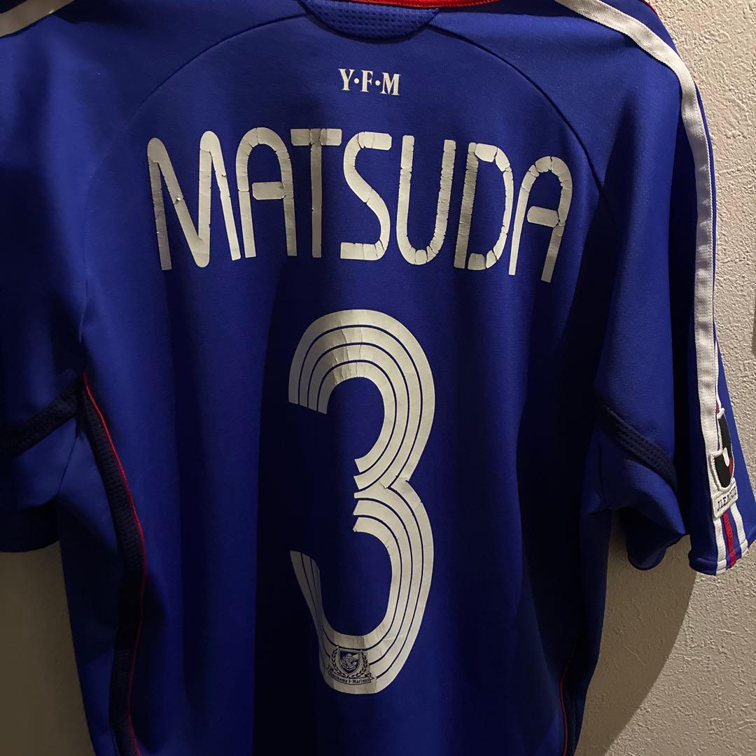 横浜F・マリノス 松田直樹ユニフォーム 松田直樹さん #3 1stユニフォーム、プレーヤーズTシャツ販売枚数のご