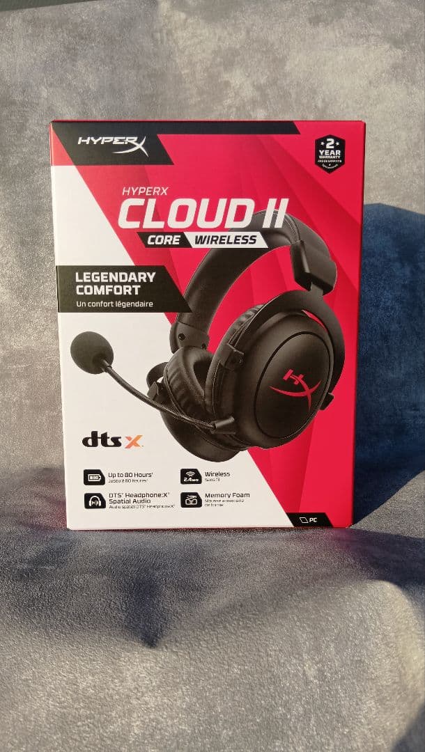 未開封 HyperX Cloud II Core Wirelessワイヤレス - メルカリ
