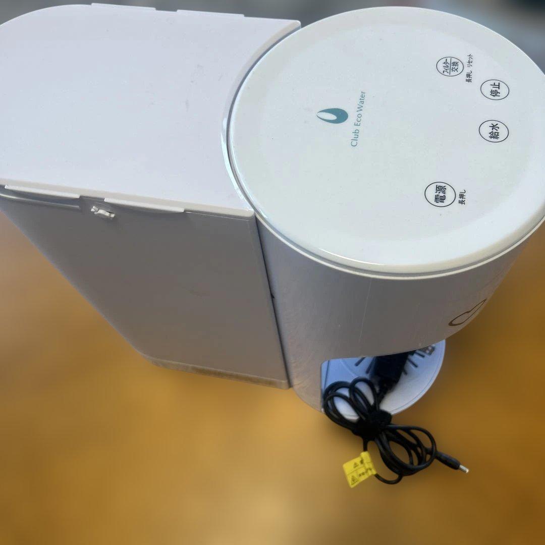 ポタポタ全自動サーバー浄水器 ホワイト 円形デザイン ポタポタクラブ / ミニサーバー