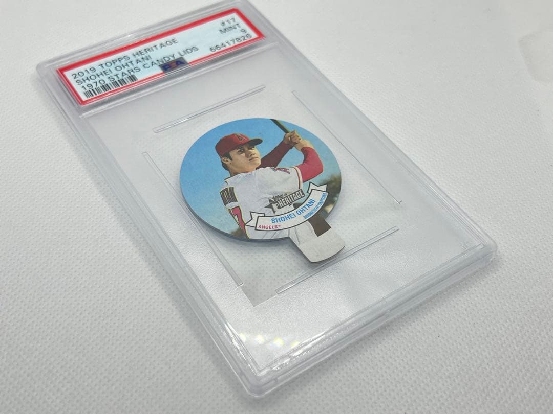 レア2019 Topps Heritage LIDSダイカット 大谷翔平 PSA L108579251