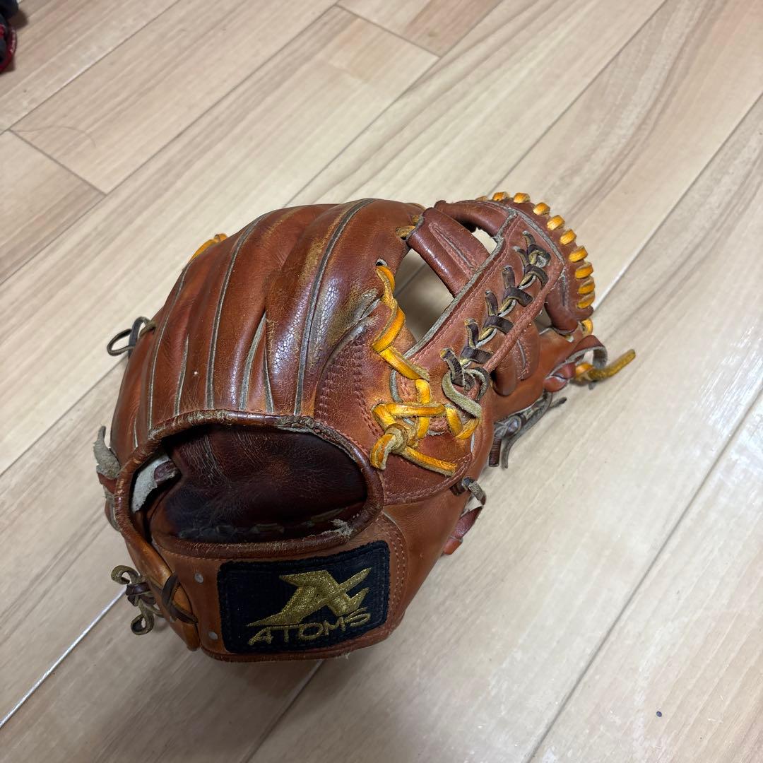 ATOMS ブラウン 硬式グローブ ATOMS アトムズ(ATOMS) 硬式グラブ 内野手用 026型 Dブラウン