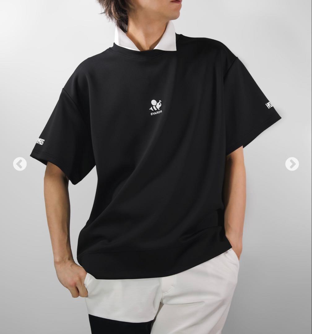 8YARDS ハチヤーズ モックネック 半袖 シャツ メンズ Lサイズ - メルカリ