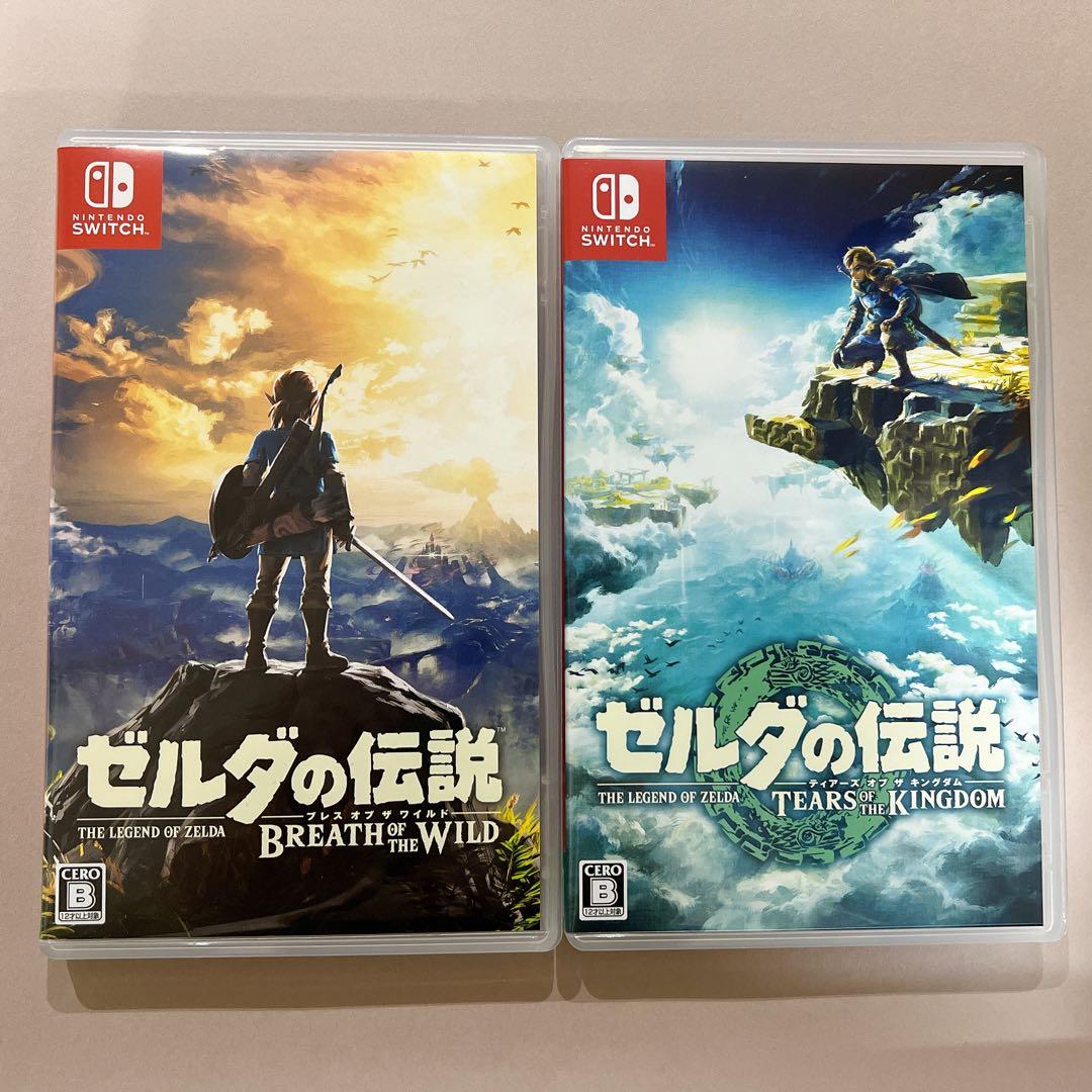 ゼルダの伝説 ティアキン & ブレワイ Switchソフト2点セット