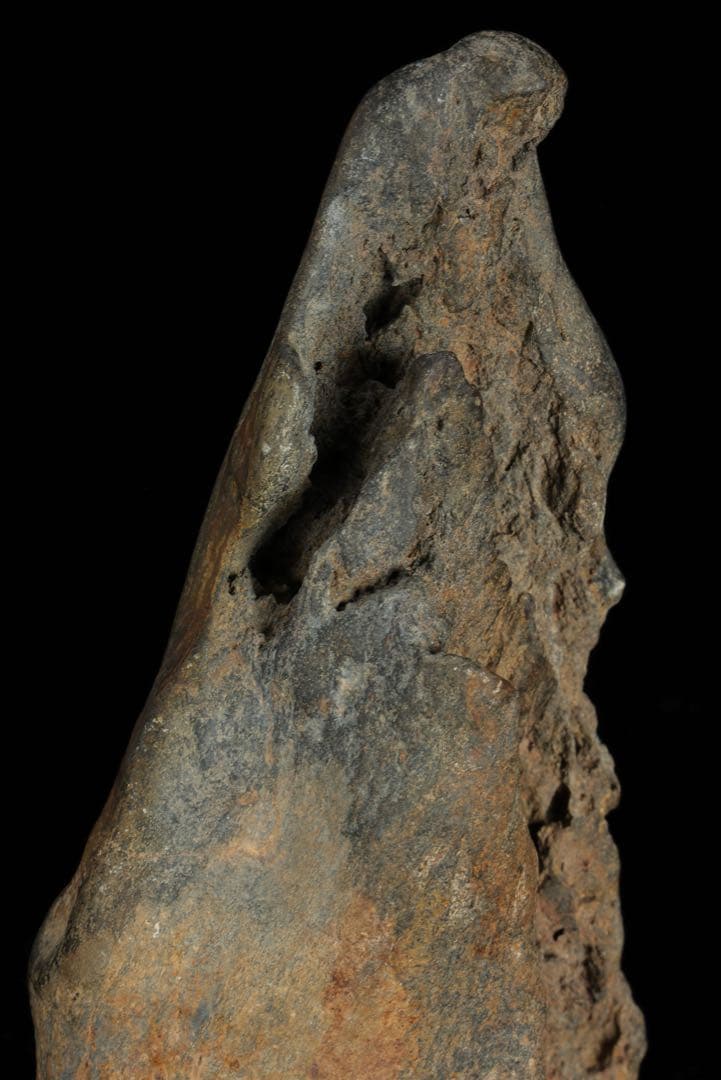 水石 自然石 立石 山景石 台座付 2.5kg 景石 盆景 盆石 飾石 観賞石