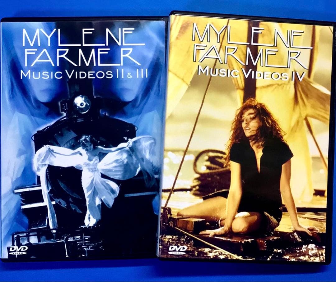 ミレーヌ・ファルメール MUSIC VIDEOS Ⅱ&Ⅲ/Ⅳ輸入盤DVDセット - メルカリ