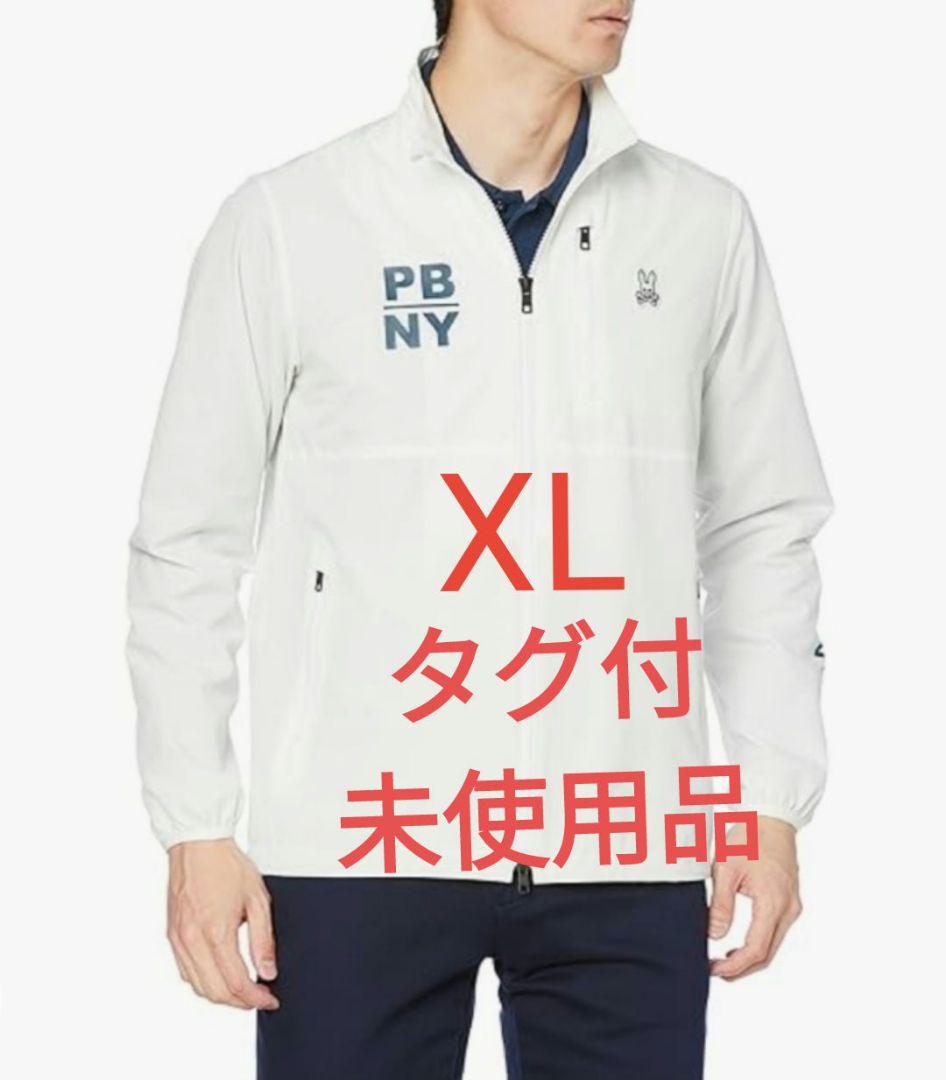 サイコバニー ストレッチブルゾン ウィンドブレーカー XL ホワイト タグ付 Amazon | [PSYCHO BUNNY] サイコバニー アウター(ブルゾン、ウインド
