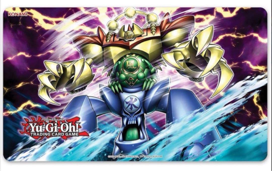 新品未開封 海外限定 合体魔神ゲートガーディアン プレイマット 遊戯王