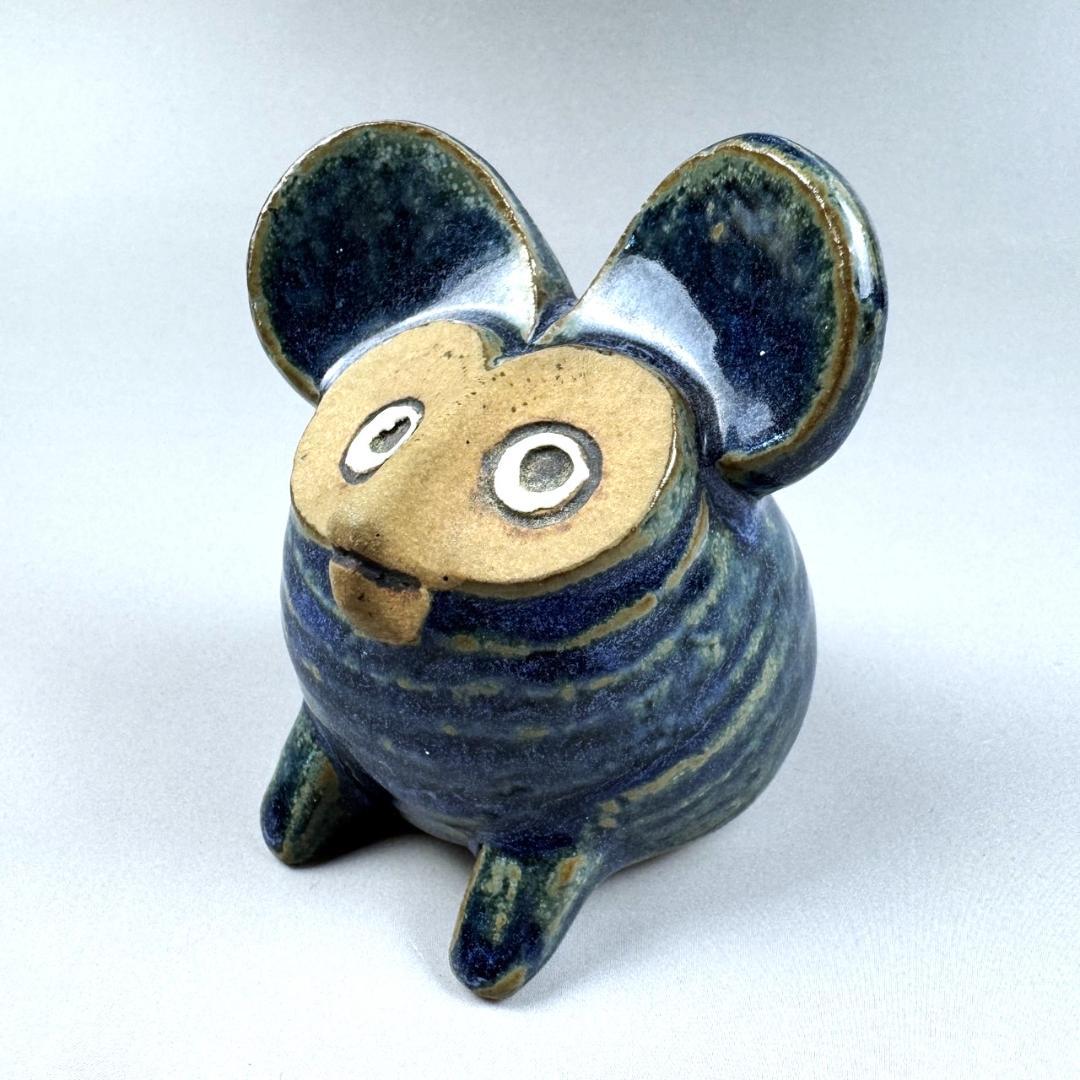 リサラーソン Lisa Larson おばけねずみ お化けねずみ グスタフスベリ Lisa Larson / リサラーソン】Menageri ・ お化けネズミ 《Gustav