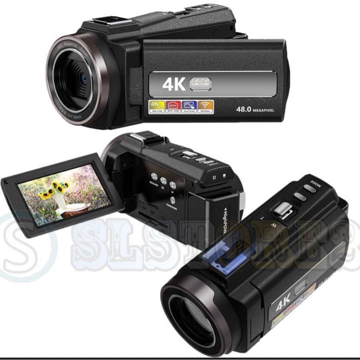 ビデオカメラ 3600万画素 2.7K ピクセル 日本製センサー 赤外夜視機能