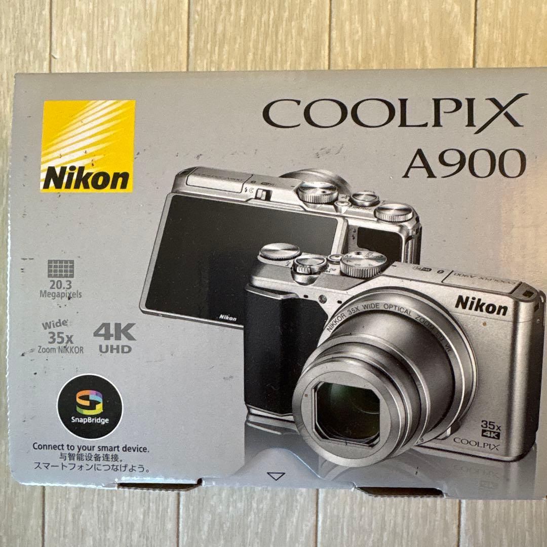 Nikon COOLPIX A900 35倍ズーム 4K対応　バッテリー2個付き Amazon | Nikon デジタルカメラ COOLPIX A900 光学35倍ズーム 2029万