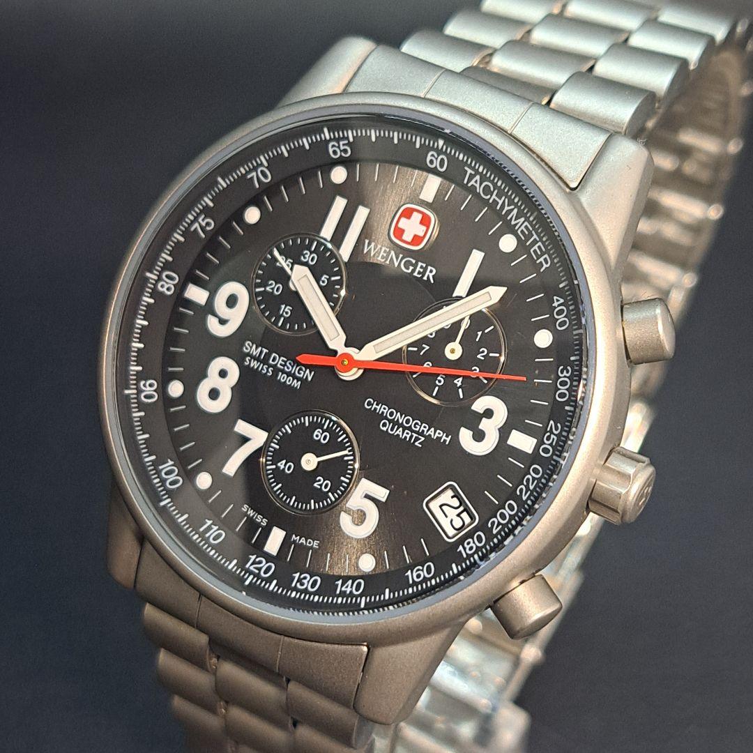 WENGER ウェンガー コマンド クロノグラフ ヴィンテージ 未使用 時計