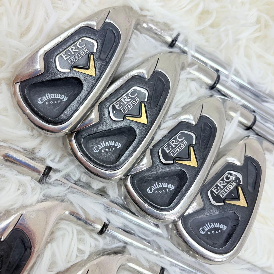 Callaway E.R.C FUSION メンズアイアンセット 8本 ゴルフ - メルカリ