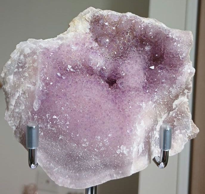 フラワーアメジスト クラスター 原石 天然石 置物 ピンクアメジスト