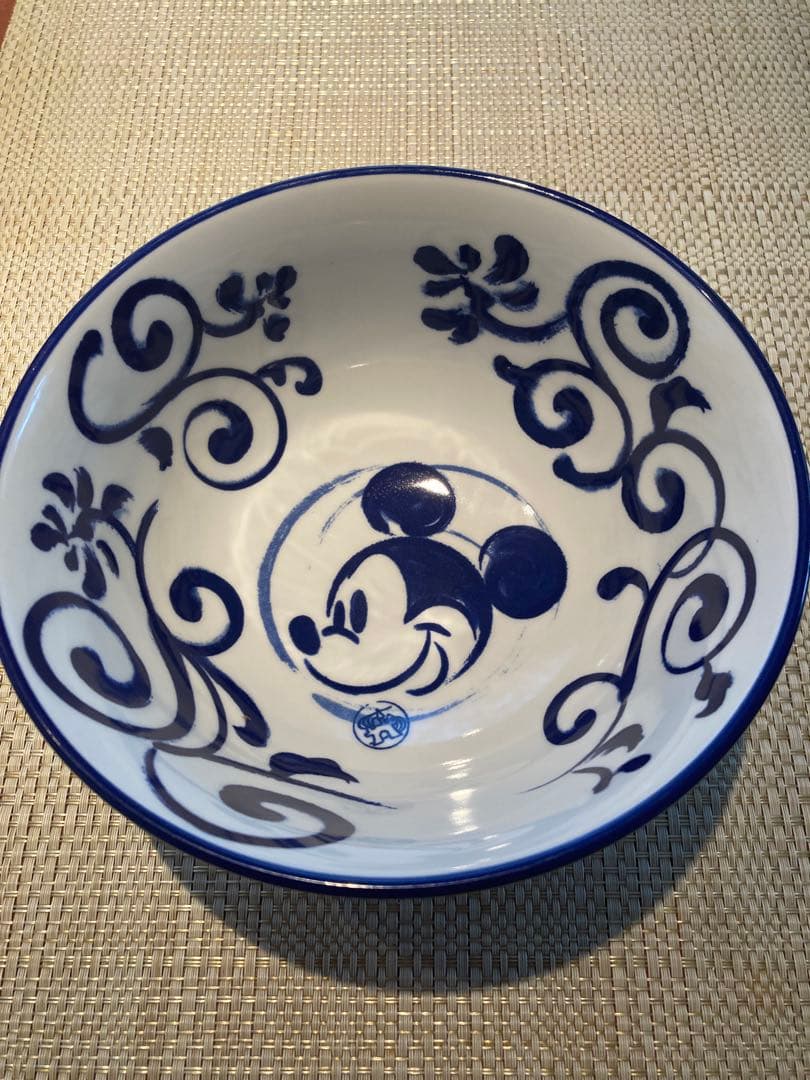 ディズニー、ミッキーマウス 陶器の和食器どんぶり レア物 - メルカリ