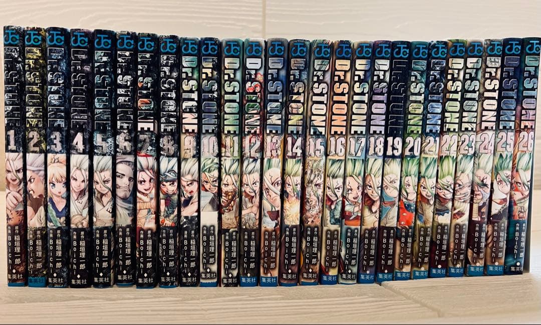 Dr. STONE 1-26巻セット Dr. STONE Manga, Set of 26 Books. Vol. 1-26: Riichiro Inagaki