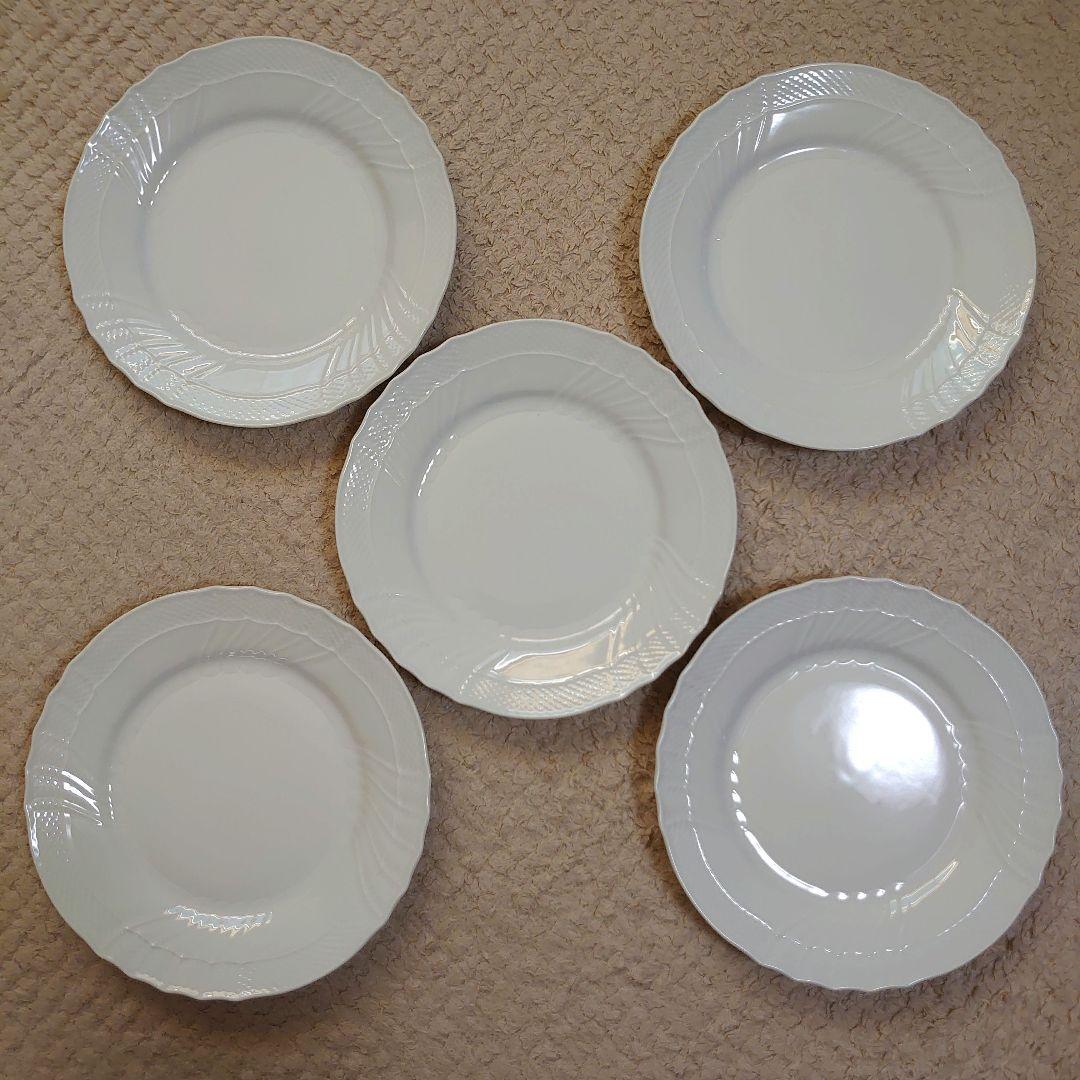 リチャードジノリ　ベッキオホワイト　ディナープレート26cm　5枚セット リチャードジノリ ベッキオホワイト プレート26cm | 神戸セレクト