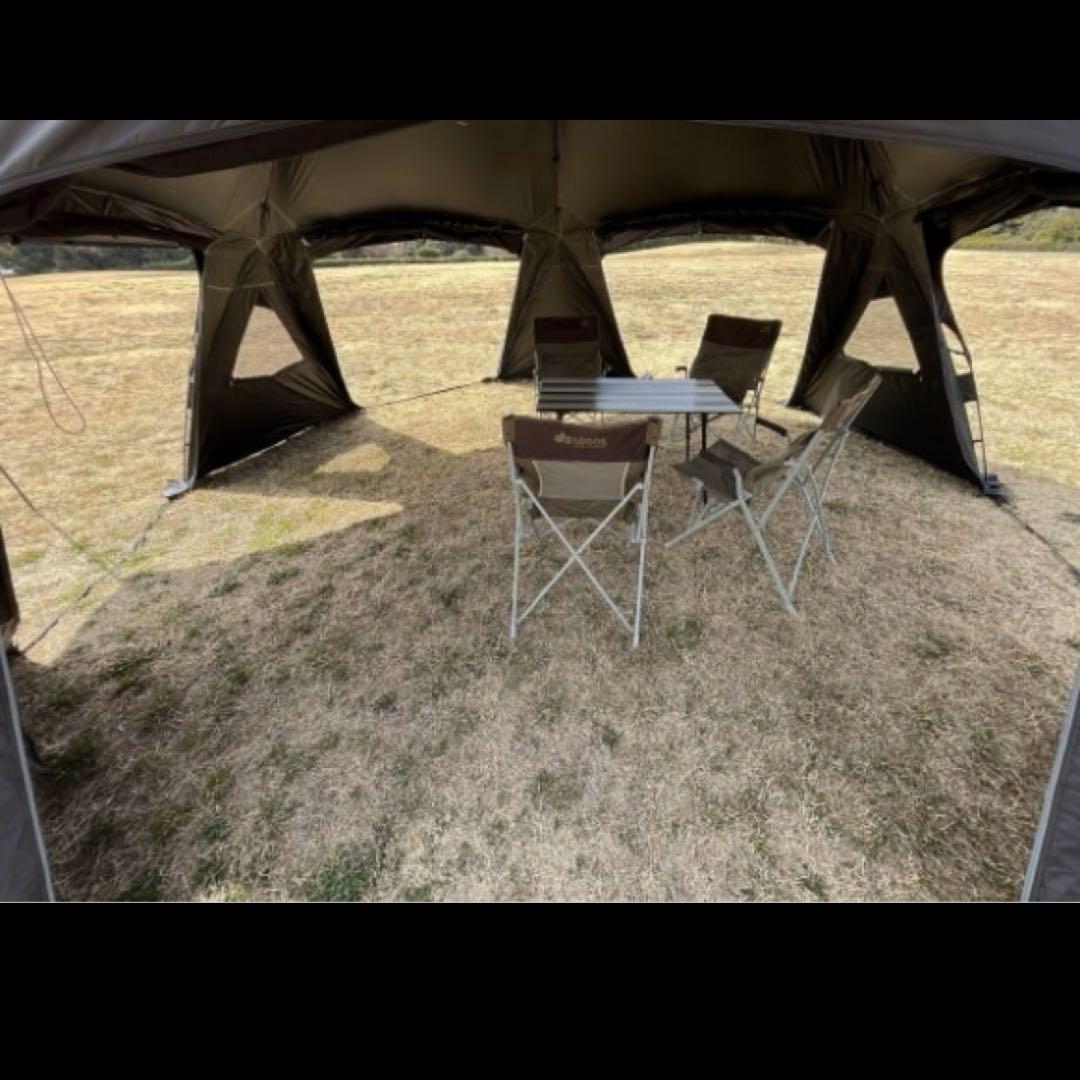 LOGOS(ロゴス) ブラックホール デカゴン ドームテントwiwo ヤクドーム