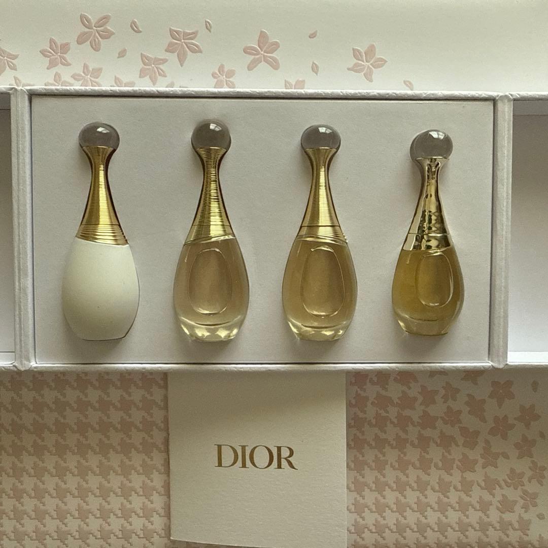 新品 ディオール ジャドールミニ香水セット バースデーギフト
