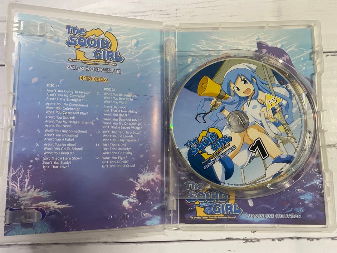 LESAILESDABY-侵略 イカ娘 1期 DVD 英語 日本語 The SQUID GIRL
