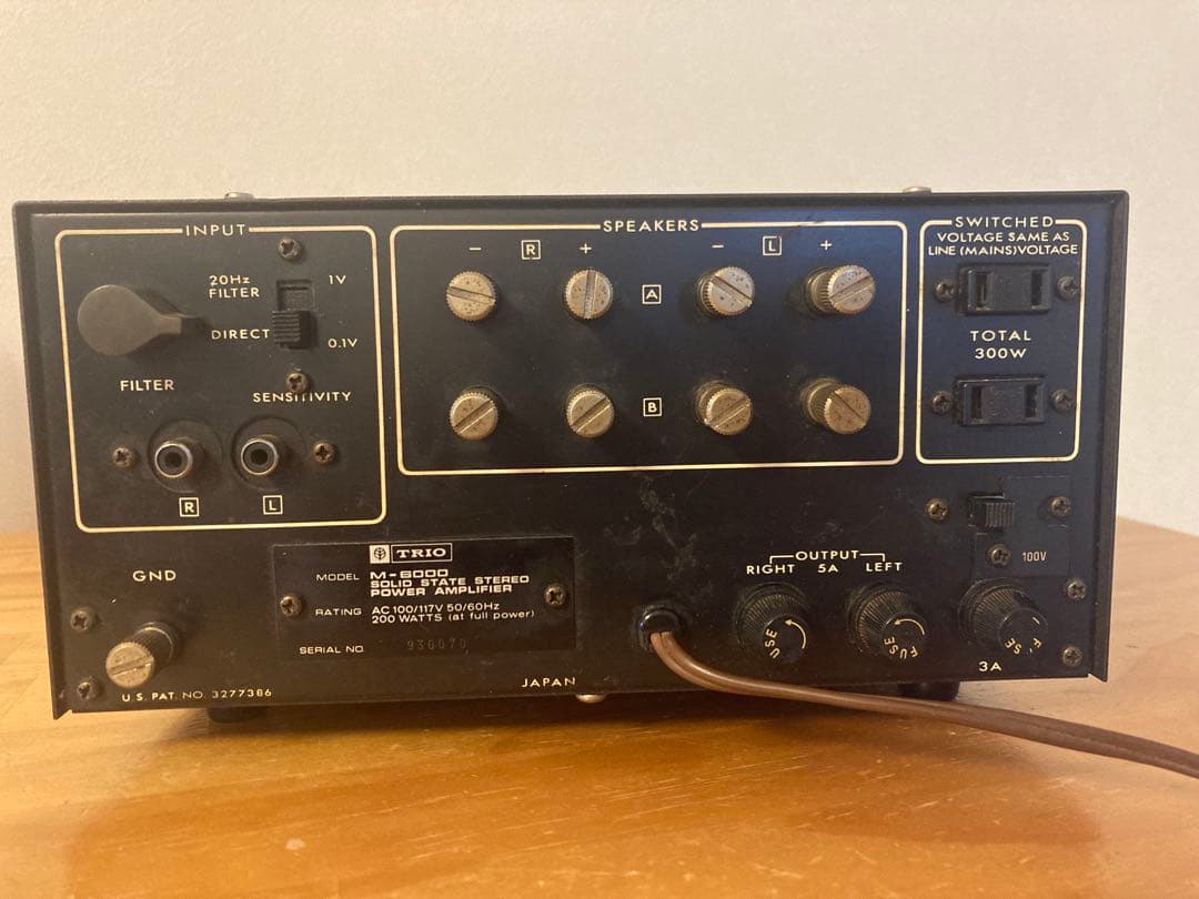 Pioneer SC-70 + TRIO M-6000 アンプ セット - メルカリ