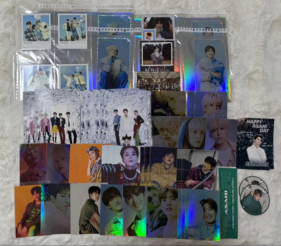 treasure アサヒ トレカ 団扇 アクスタ まとめ売り - メルカリ