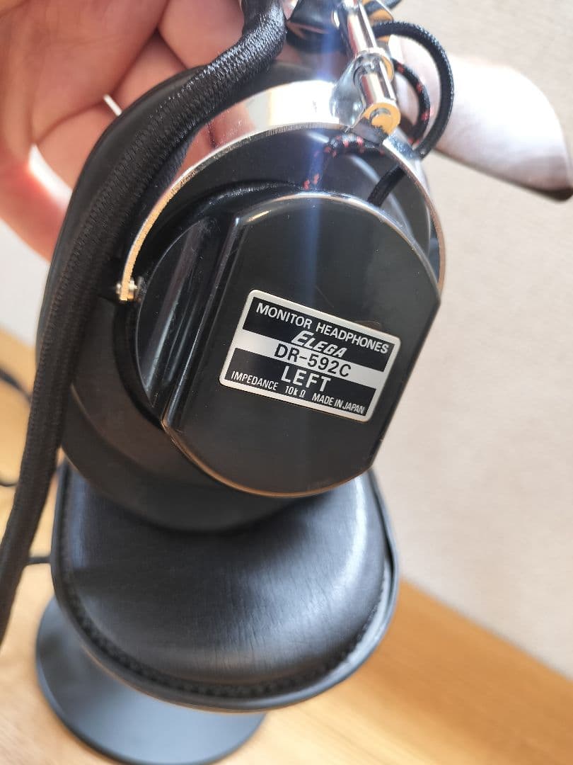 希少 ELEGA エレガ DR-592C モニターヘッドホン - メルカリ