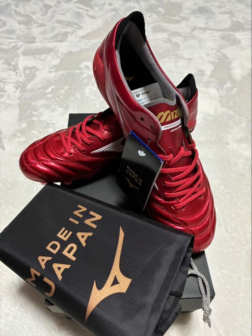 【新品未使用】モレリアネオIV JAPAN Ruby Red Pack 限定26 国内正規品・新品】ミズノ モレリア NEO 4 JAPAN ルビーレッドパック