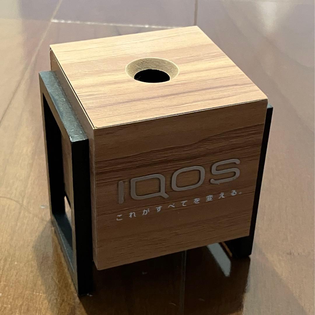レア非売品】iQOS アイコス 木製卓上灰皿（小） ※キズあり - メルカリ
