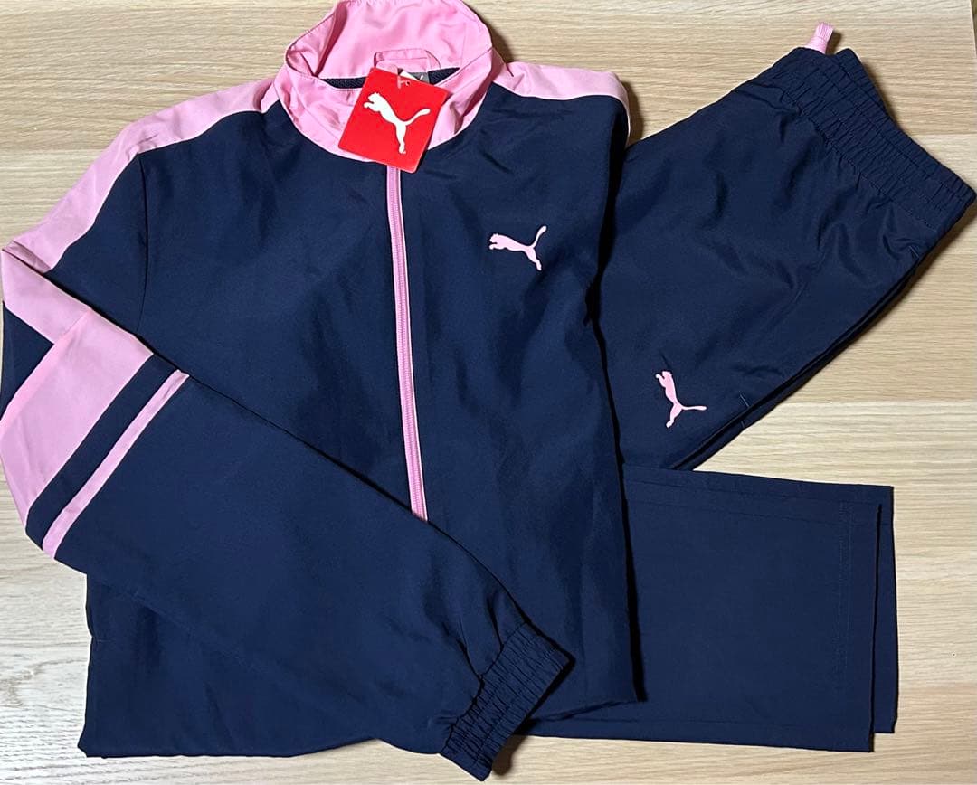 プーマ ジャージ 上下 ピンク ネイビー セット レディース 新品未使用
