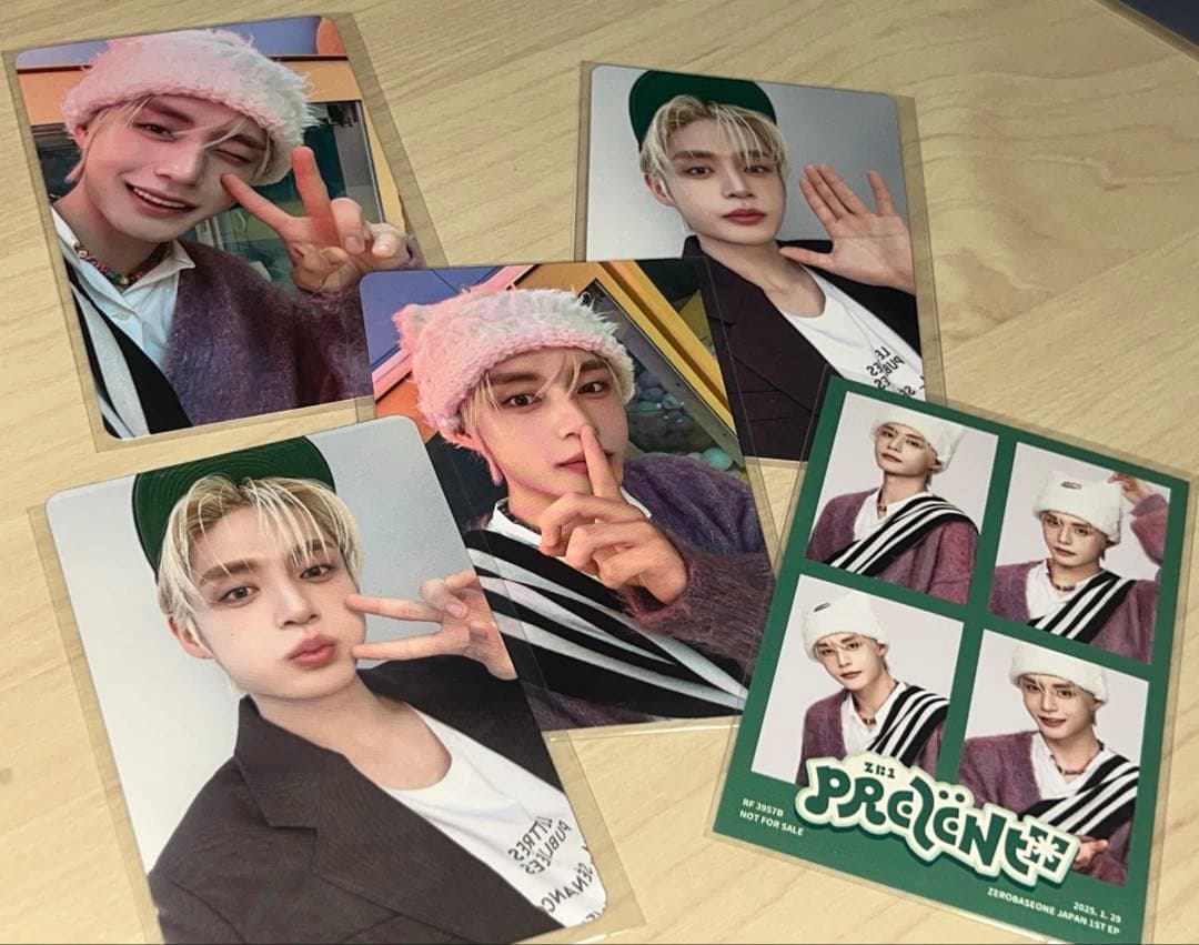 ラキドロ／タワレコ渋谷】ZB1 ジウン PRESENT トレカ - メルカリ