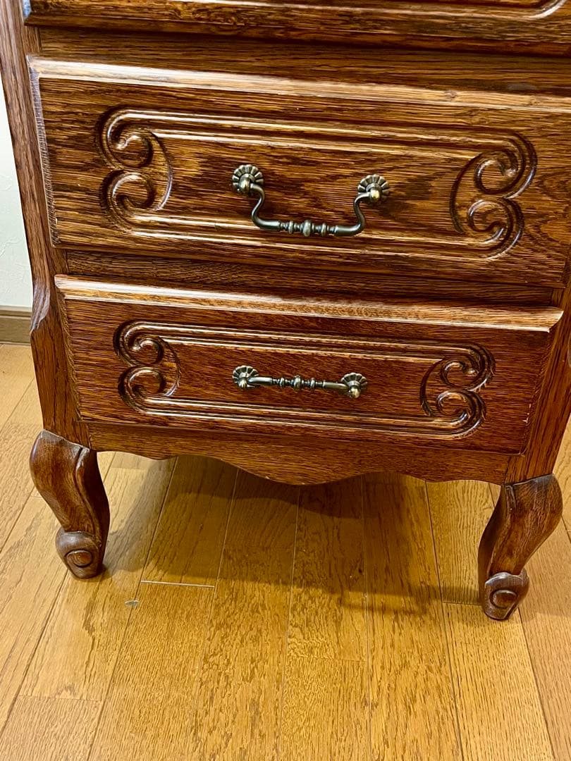 ルーマニア製 5段チェスト チェスト 輸入家具 三越ブルージュ