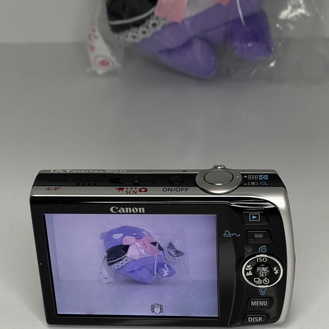 CCDセンサー】Canon IXY 910 IS シルバー オールドコンデジ