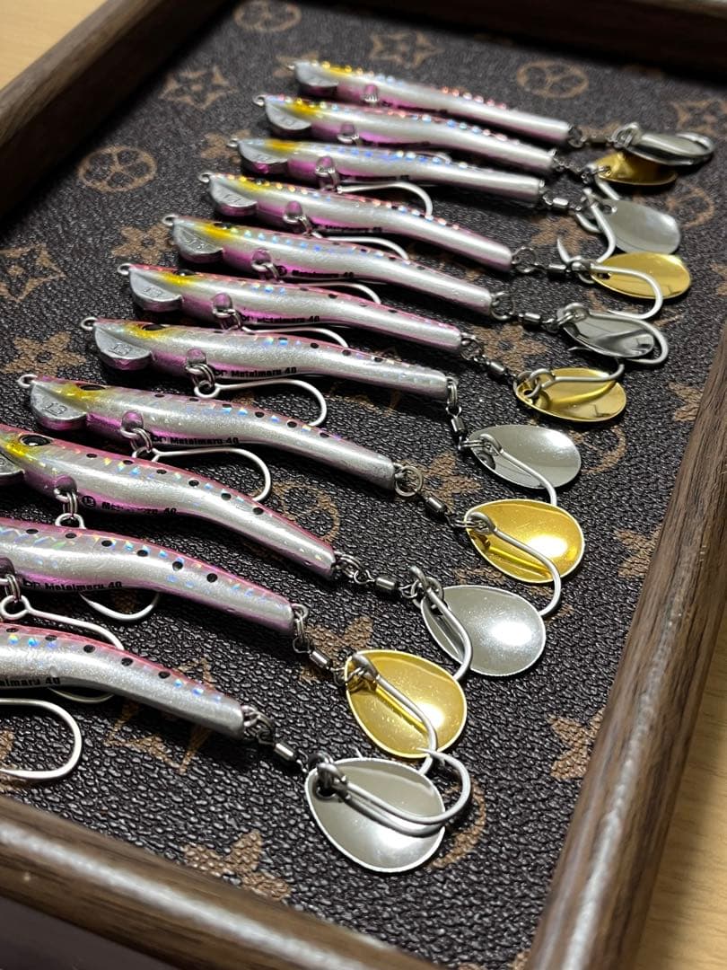 ブリーデン メタルマル 40 11点セット フックとブレード付き シングル