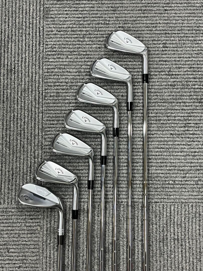 キャロウェイ　X FORGED 5〜P OPUSウェッジ 48° 7本セット 目指すは最高級ワイナリー的性能 キャロウェイ「OPUS ウェッジ」9月13