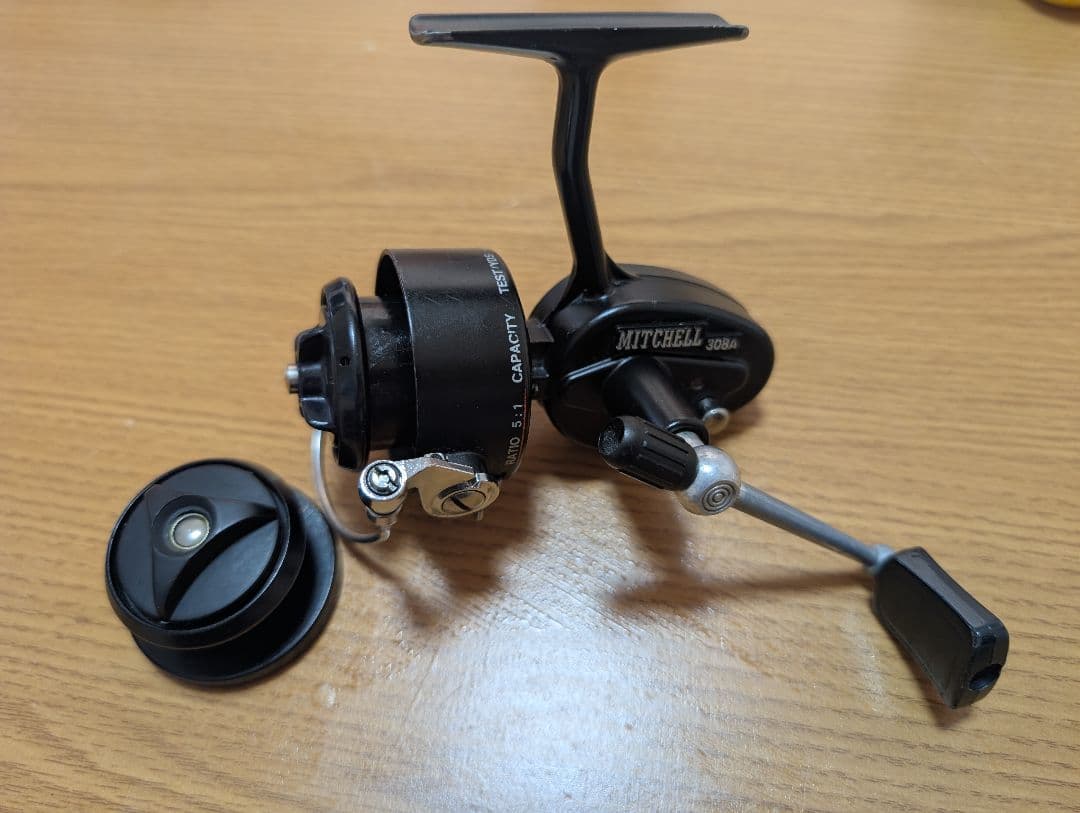 MITCHELL 308A スピニングリール 左ハンドル MITCHELL 308A スピニングリール 左ハンドル - メルカリ