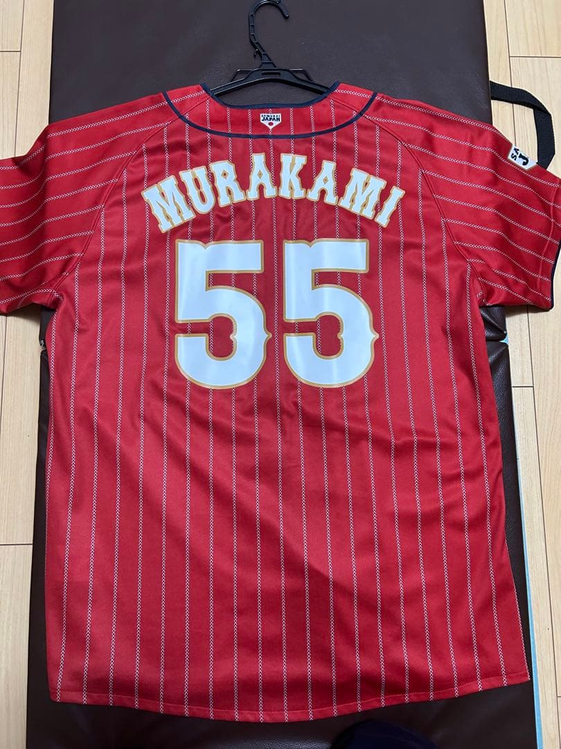 侍ジャパン 55 村上宗隆 レプリカユニフォーム Lサイズ - メルカリ