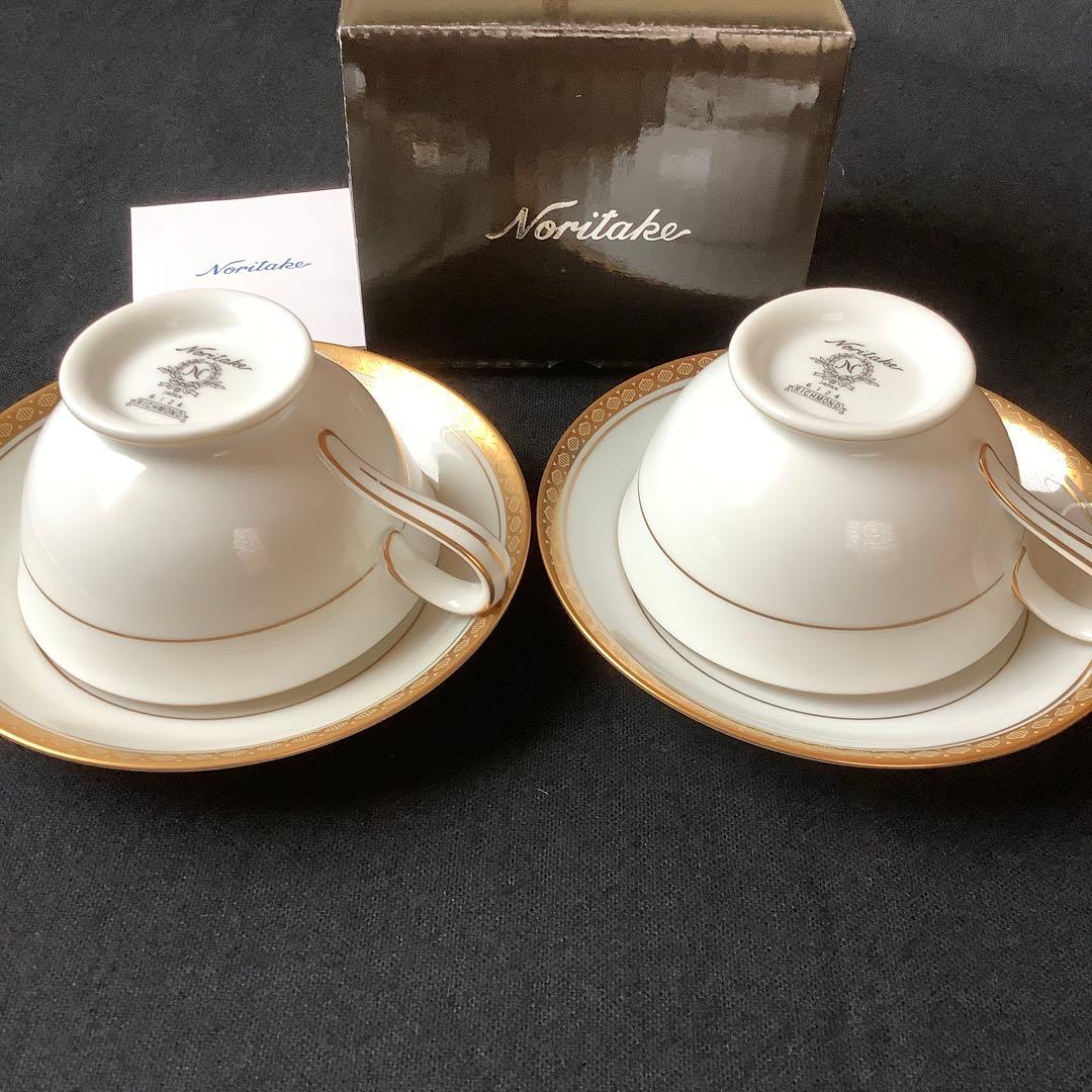 Noritake Richmond リッチモンド カップ&ソーサー 金彩ペア - メルカリ