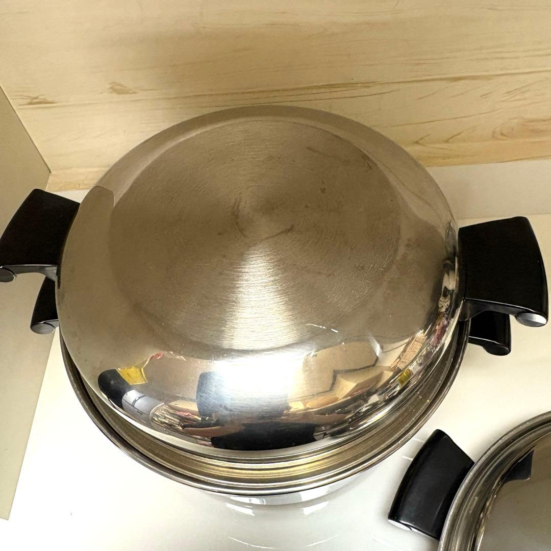 レア】Camelot temp tone 両手鍋・フライパンセット 24cm - メルカリ