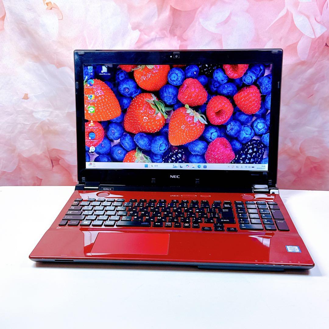 美品✨新品SSD ノートパソコン✨爆速✨windows11オフィス カメラ